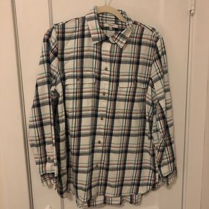 Madewell flannel top